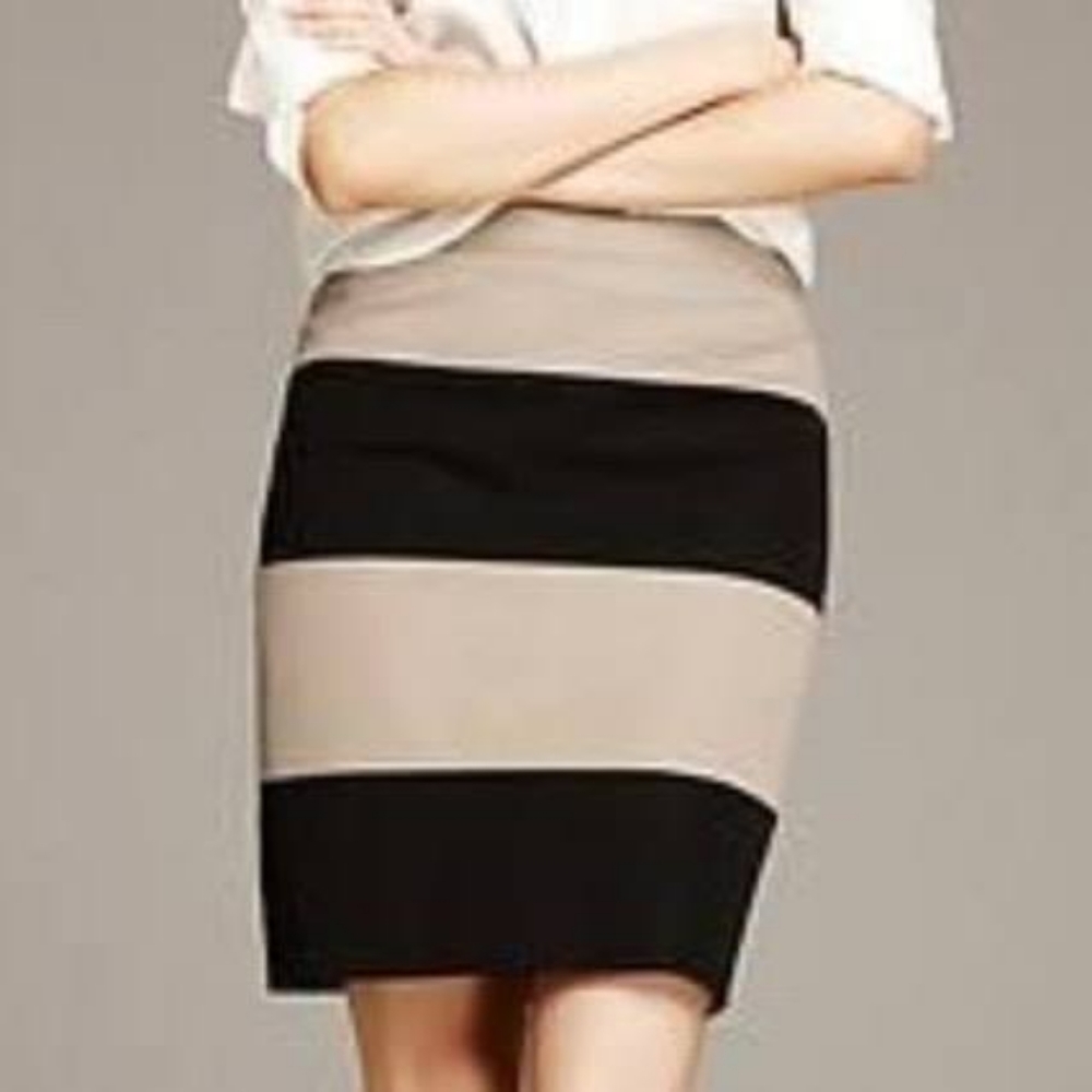 Banana Republic Striped Skirt